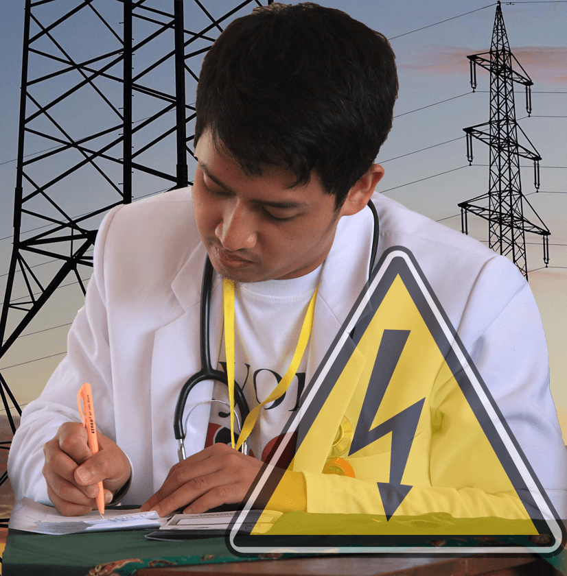 TCS and Lotus alliance in Bangkok combining live line work training with occupational health examinations.